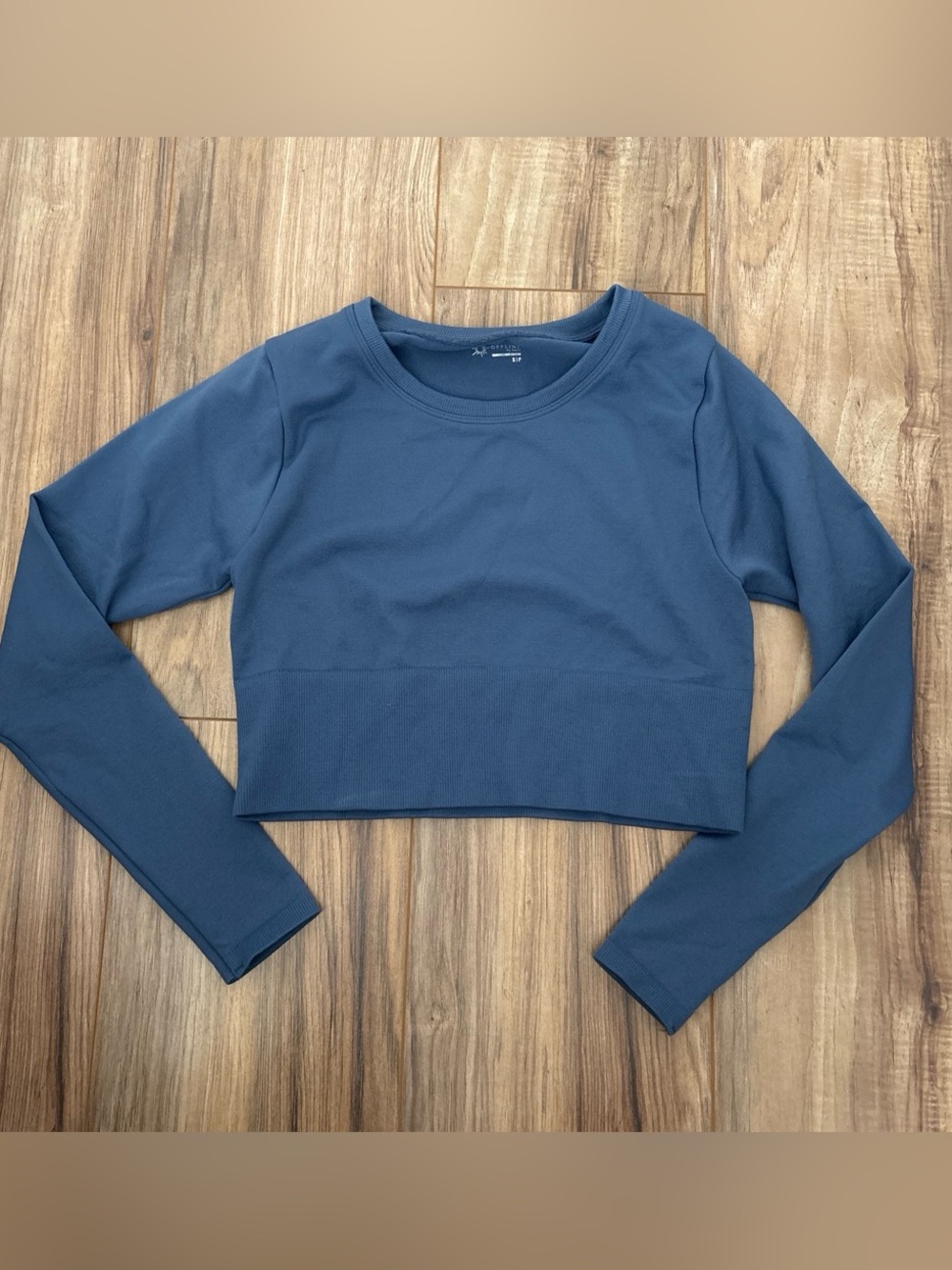 Aerie Seamless Sidewalk Crop Shirt
